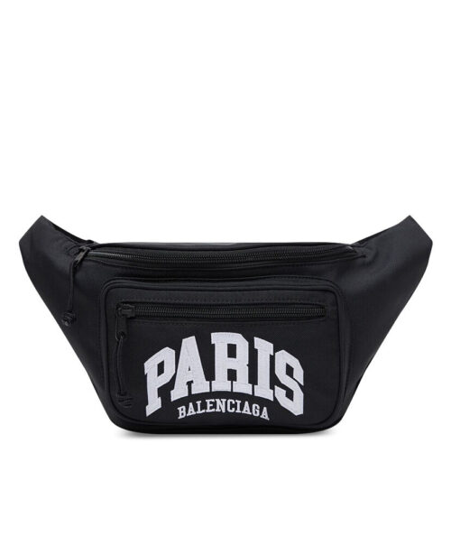 Balenciaga City Paris Explorer Belt Bag Black